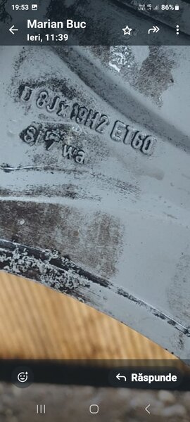 Vand jenti aliaj R19